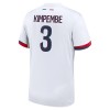 Fotbalové dres Paris Saint-Germain Presnel Kimpembe 3 Venkovní 2024-25 Krátký Rukáv